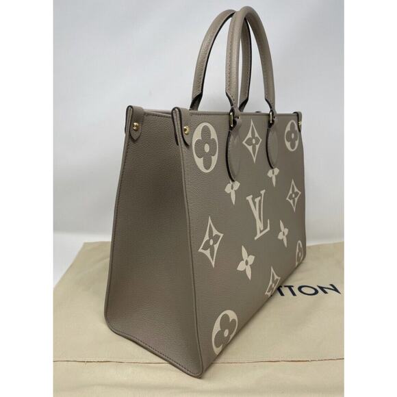 Louis Vuitton OnTheGo Tote MM Turtle Dove Brand New Rare! - Picture 4 of 14